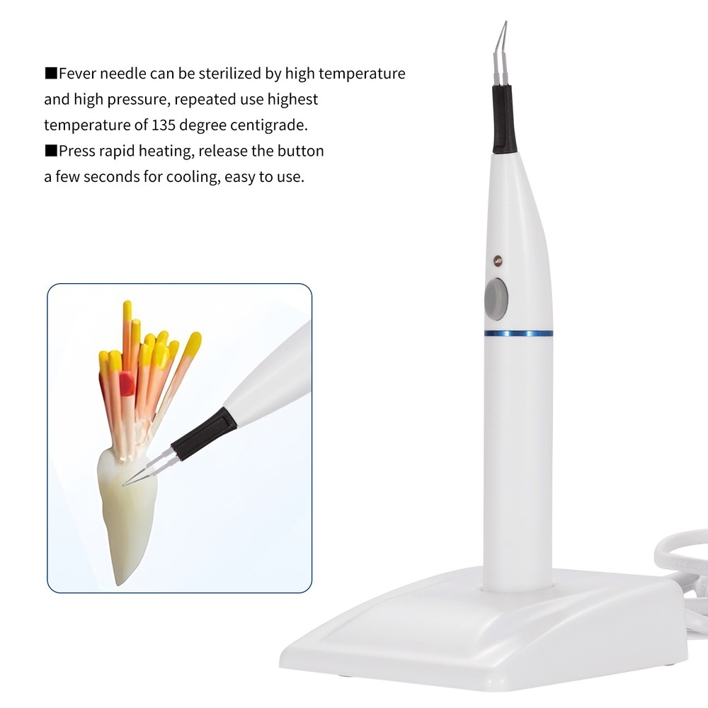 Dental Wireless Endo Obturation System Heated Pen/Gutta Percha Cutter with Tips