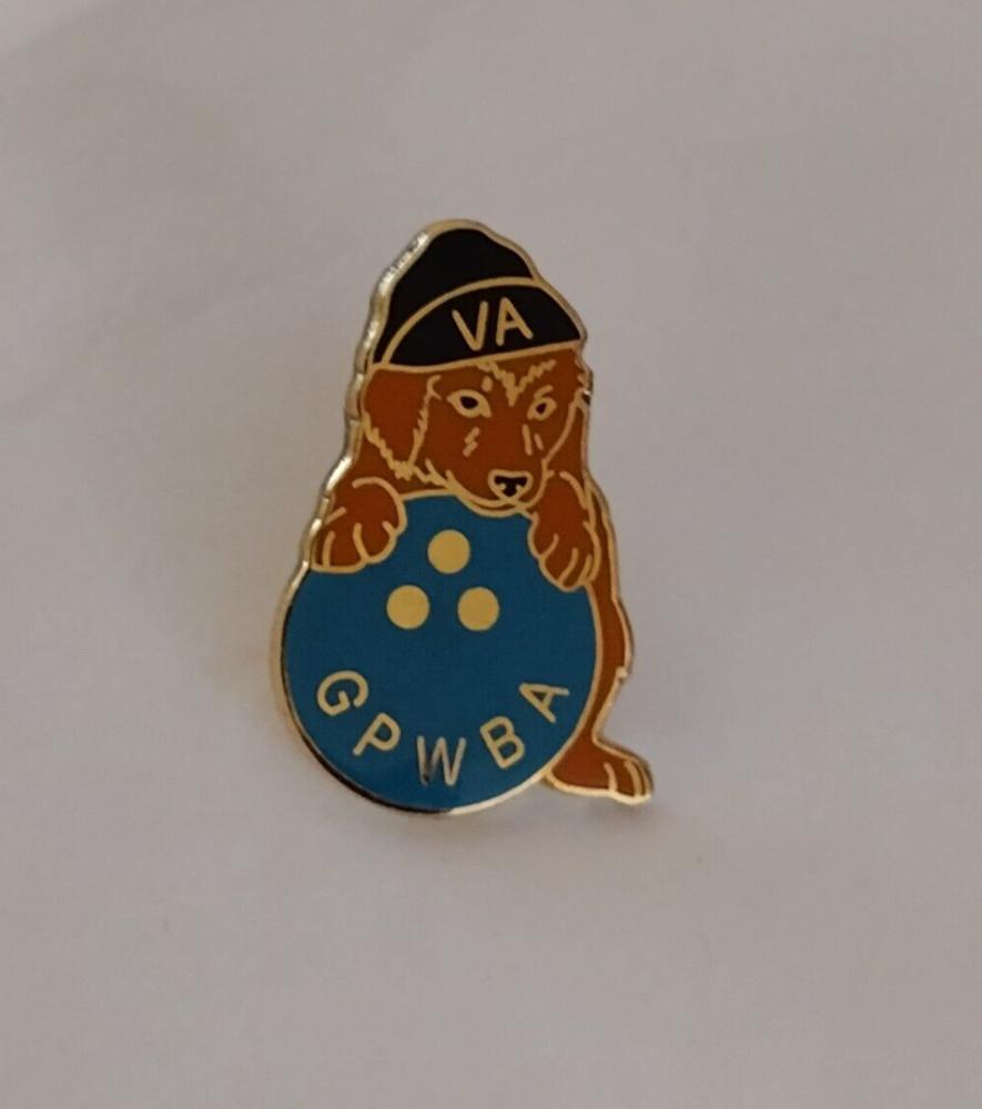 GPWBA VA Bowling Lapel Tack Pin