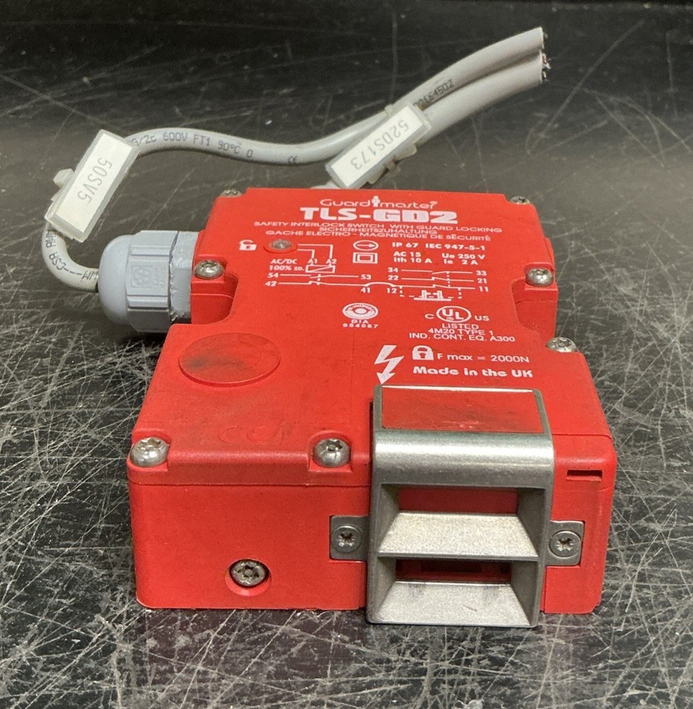 Guardmaster TLS-GD2 Safety Interlock Switch with Guard Locking