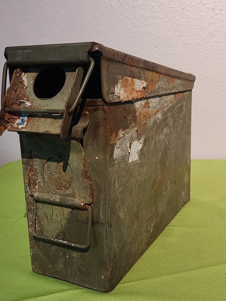Vintage Military Ammo Box