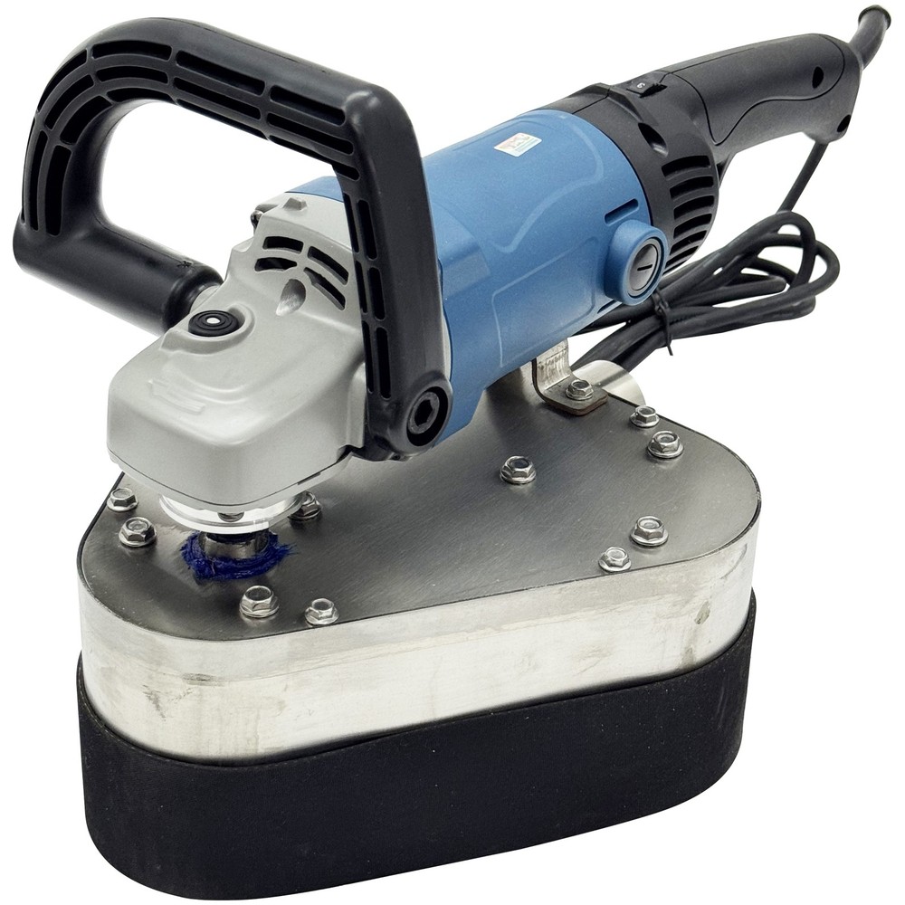 220V Handheld Three Head Dust-free Grinding Machine with Speed Regulator