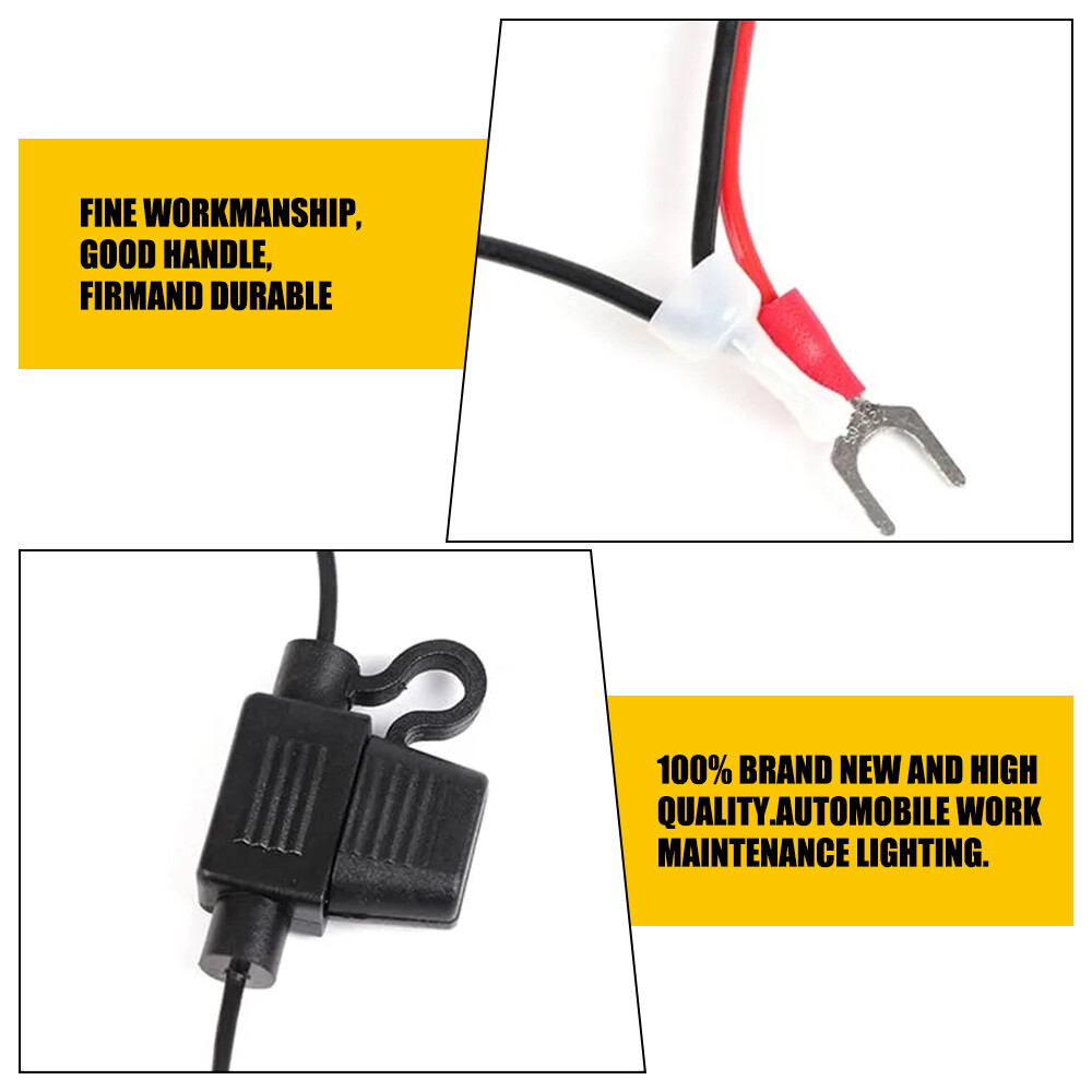 Under Hood LED Light Kit on/off-Automatic-Universal fit Any Vehicle White 1/2Set