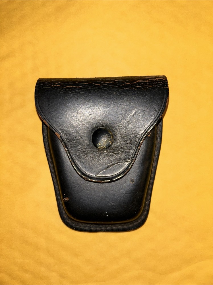 Vintage Jaypee Leather Handcuff Pouch Case Holster Holder