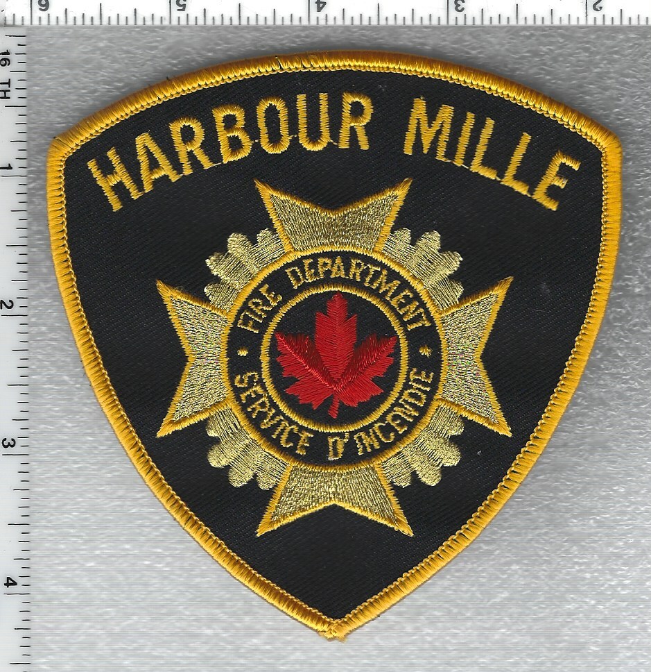 Harbour Mille Fire Department (Canada) Shoulder Patch