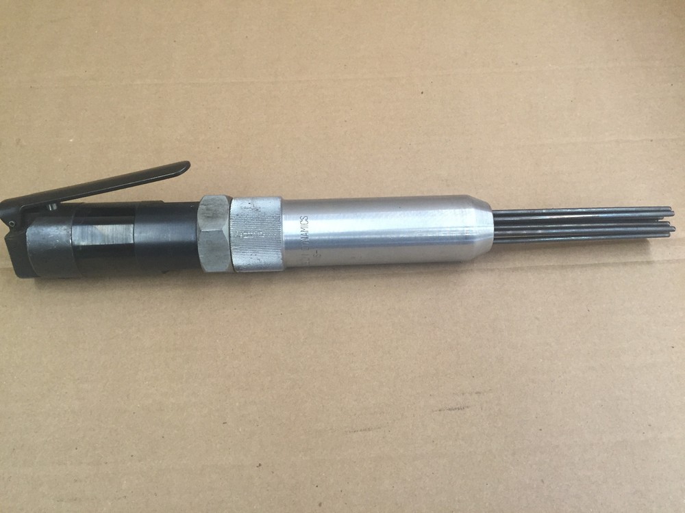 Pneumatic Needle Scaler Paint Removal Tool Straight Lever