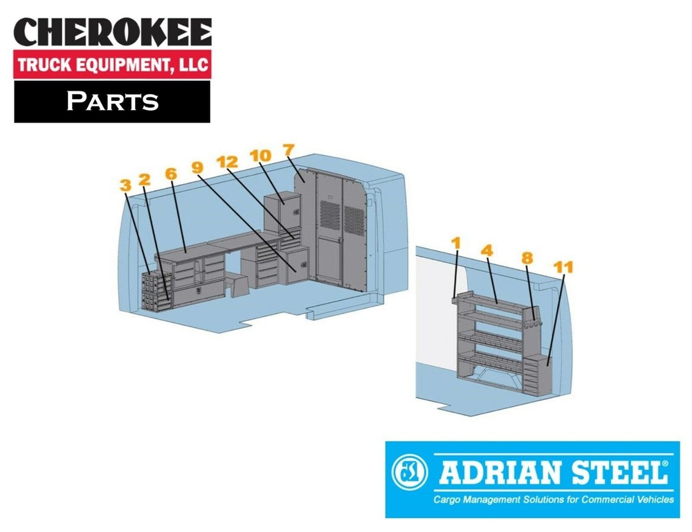 Adrian Steel 4016H, Locksmith Starter Package
