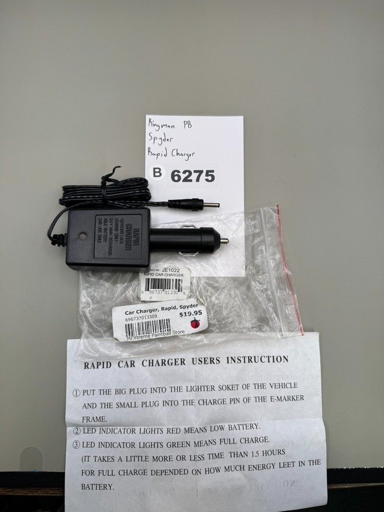 Kingman PB Spyder Rapid Charger