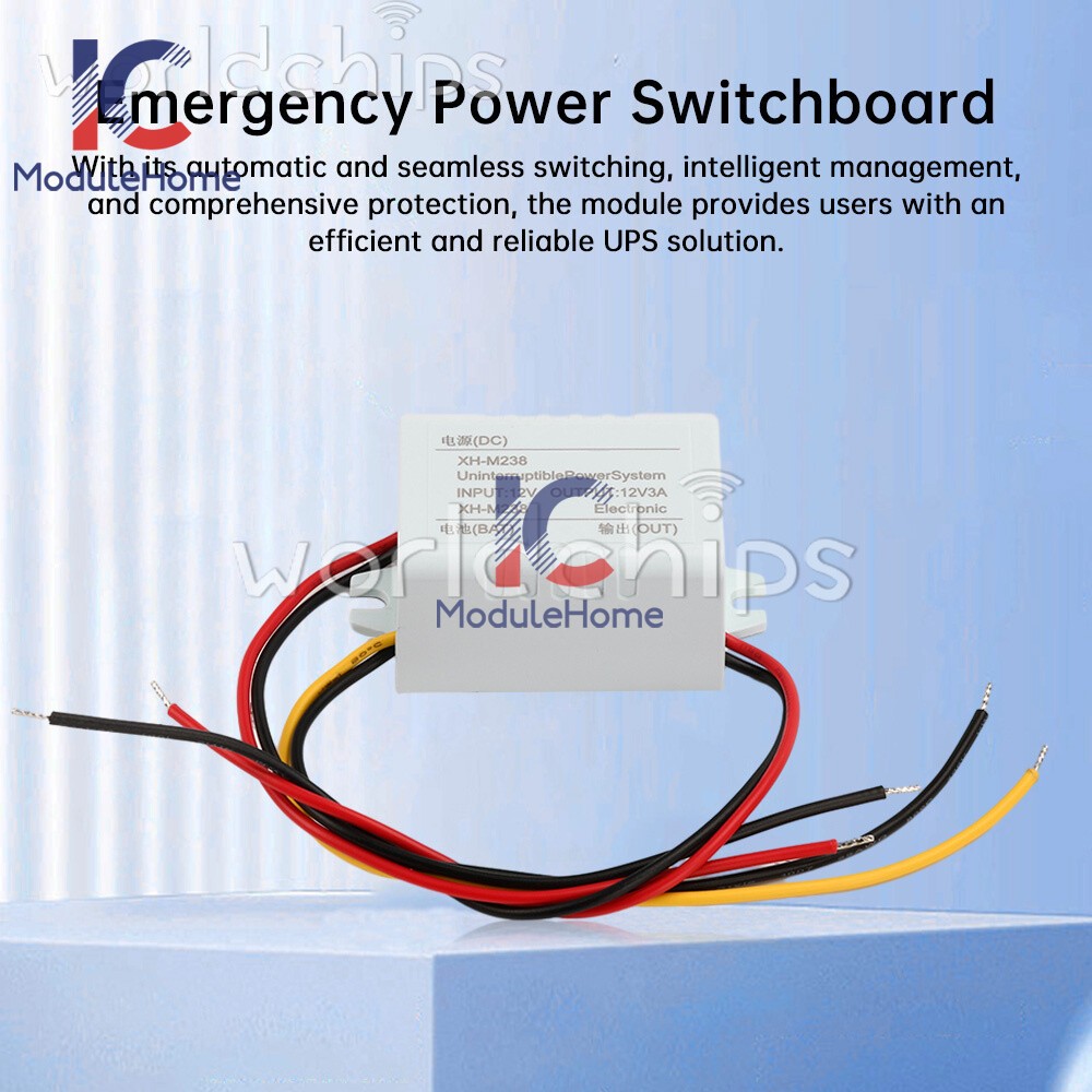 XH-M238 Power Module UPS Uninterruptible Controller Emergency Power Switching