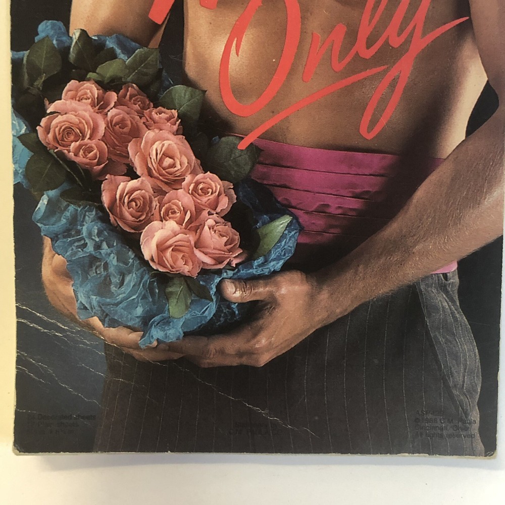 Vintage Funny Sexy Make Stripper Tablet Notepad - Six Pack Bow Tie