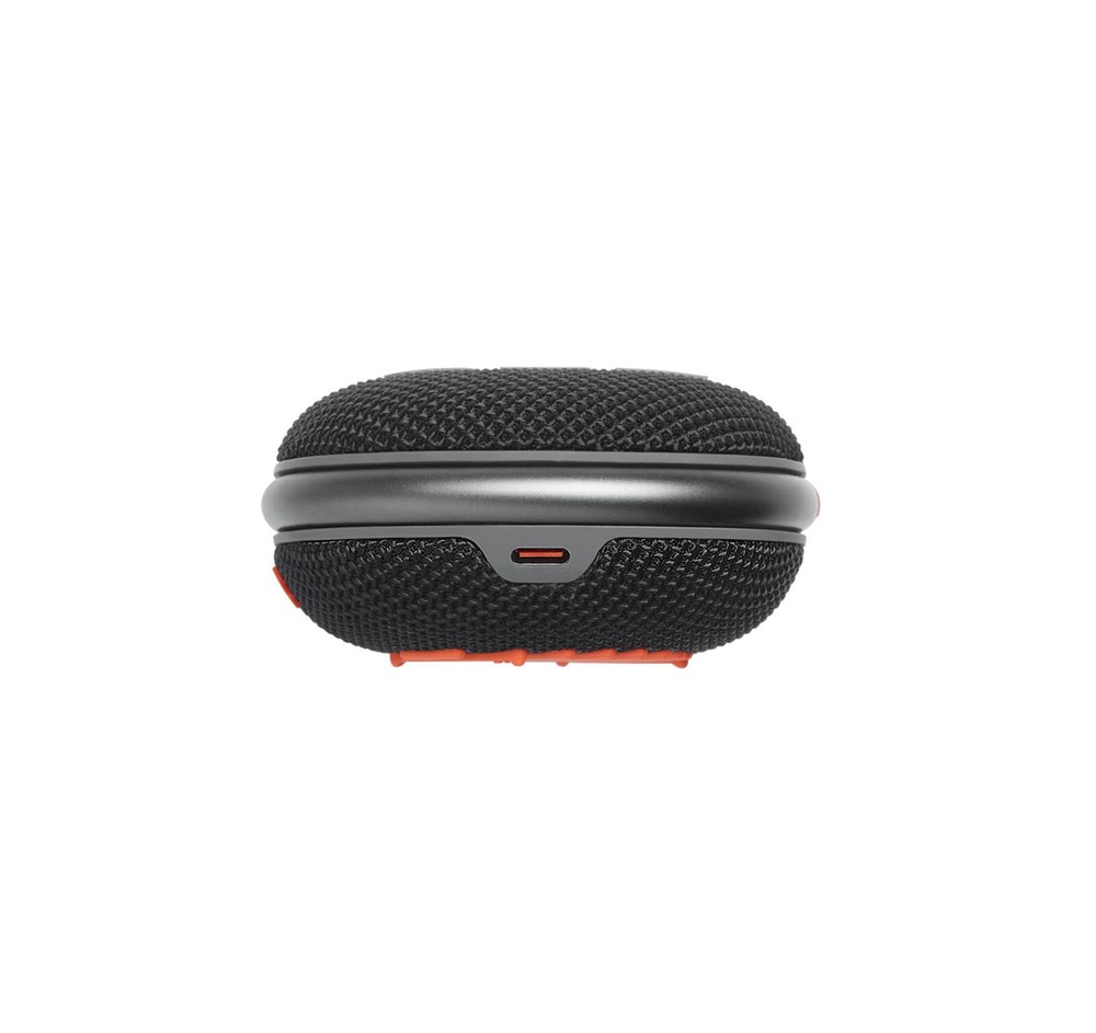 JBL Clip 4 Black Orange Portable Bluetooth Speaker (Open Box) Damage Box