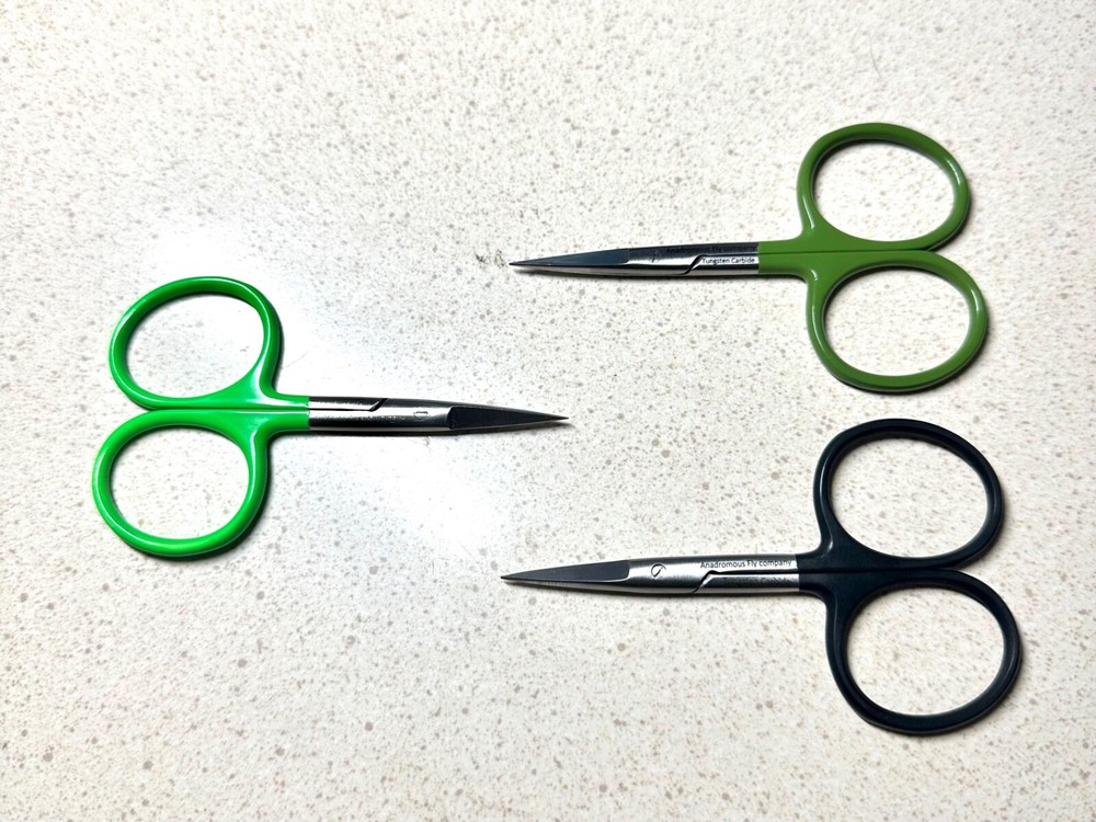 Tungsten Carbide General Purpose Scissors 3-1/2” Fly Tying