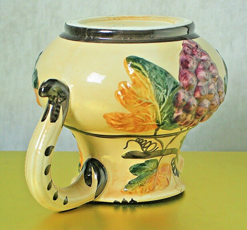 IL FALCO Hand-Painted Ceramic Pitcher