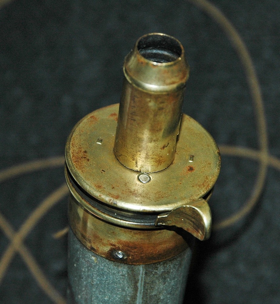 Vintage Black Powder Flask