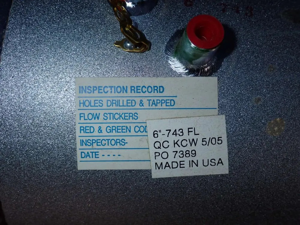 GERAND ENGINERRING CO. FLANGE EXTENSION