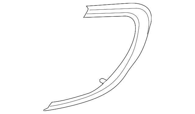 Genuine  Jet Black Front Driver Side Inside Door Handle Bolt Finish Cap 22812778