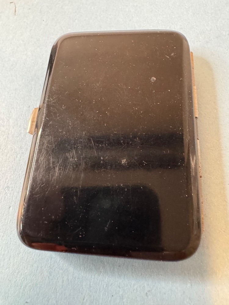 Old Germany Enameled Cigarette Case Victorian