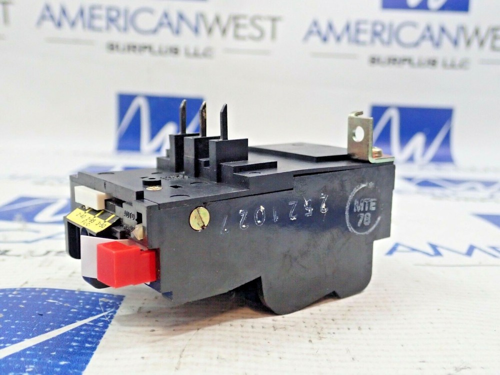 MTE Limited AXTO 01000130-007 Overload Relay 3 pole