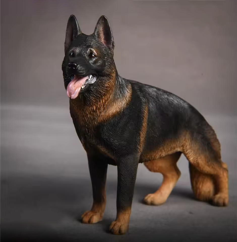 Big size German Shepherd Resin mold silicone mold