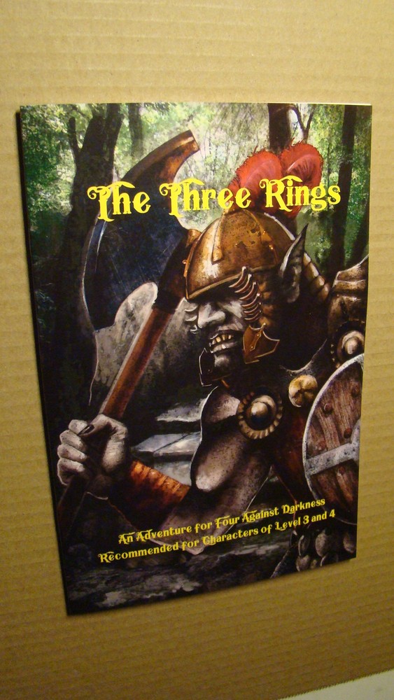 MODULE - THE THREE RINGS *NM/MT 9.8* ADVANCED - DUNGEONS DRAGONS