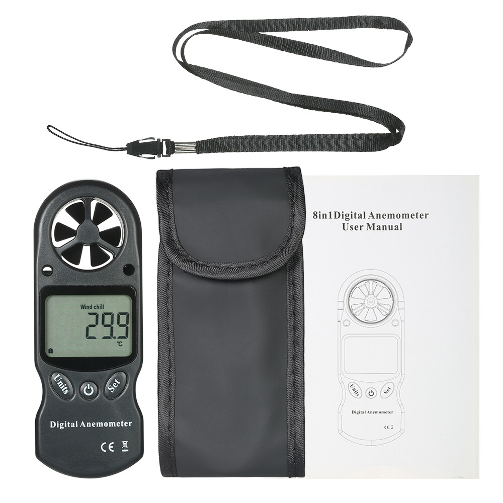 Digital LCD Wind Anemometer Meter Tester C0K7
