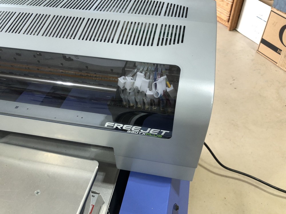 OMNIPrint Freejet 330TX Plus Working DTG With Key !!!!!!!!!!