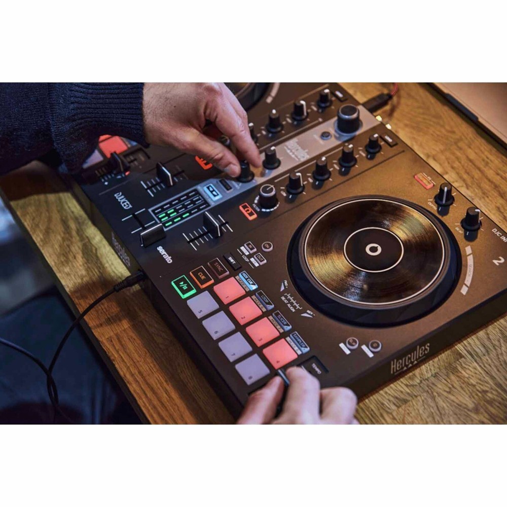 Hercules DJControl Inpulse 300 MK2 DJ Controller with Serato DJ Lite