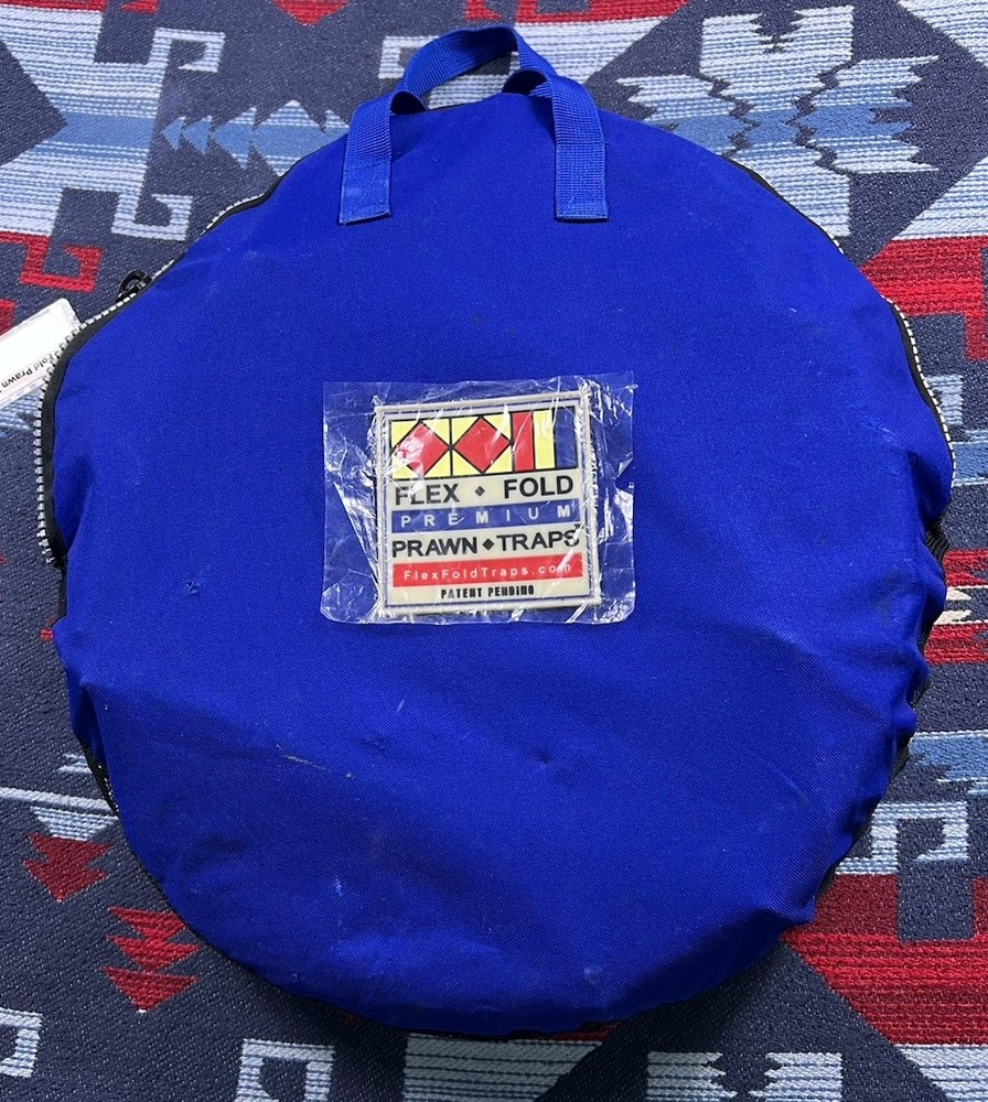 Foldable Portable Flex Fold Prawn Trap (VERY RARE!) Flexfold Crab Shrimp Compact