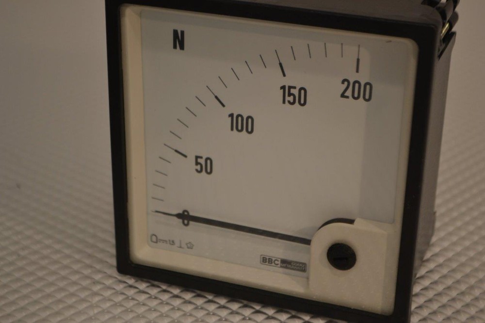 ONE USED BBC PANEL METER 24.03.94.