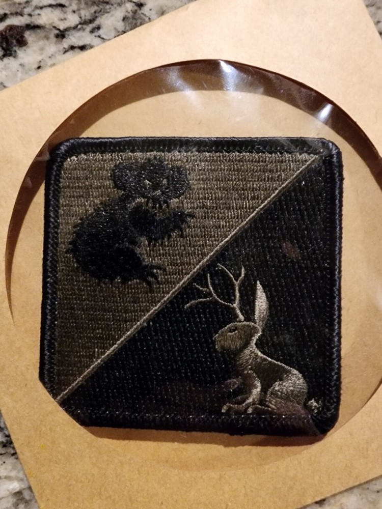 Prometheus Design Werx Drop Bear Jackalope patch