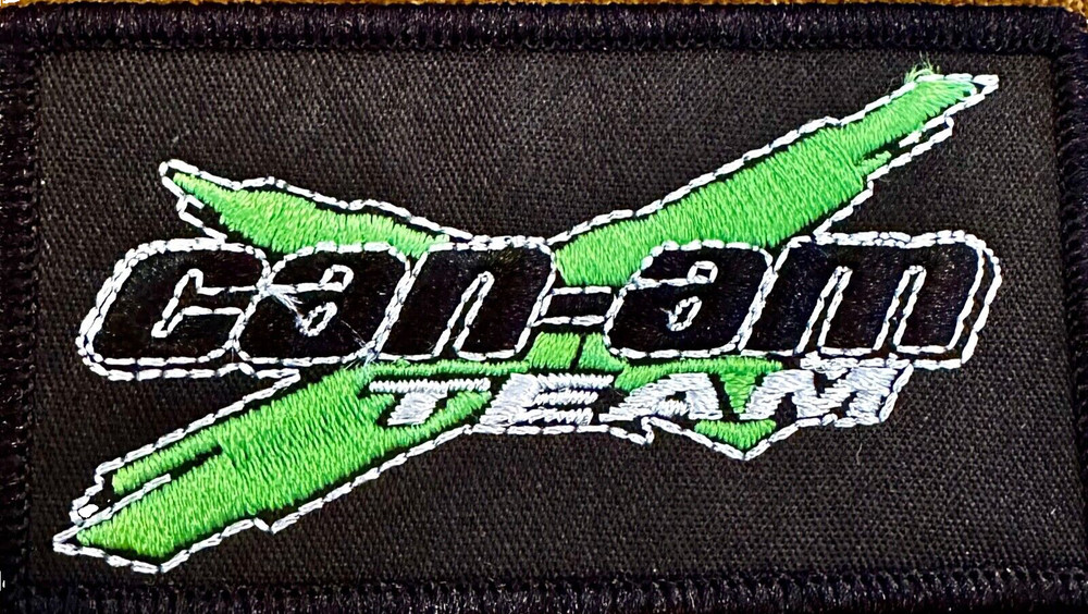 SPLENDID CAN-AM RACING TEAM EMBROIDERED IRON-ON PATCH...