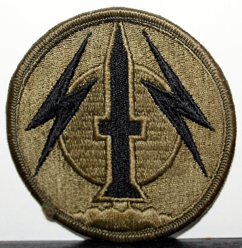 US Army 56th Field Artillery Command Patch Insignia Subdued Olive Drab