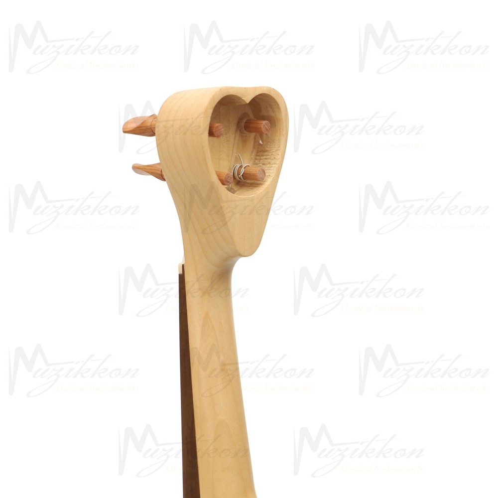 Muzikkon Medieval Fiddle, 4 String Maple Finish