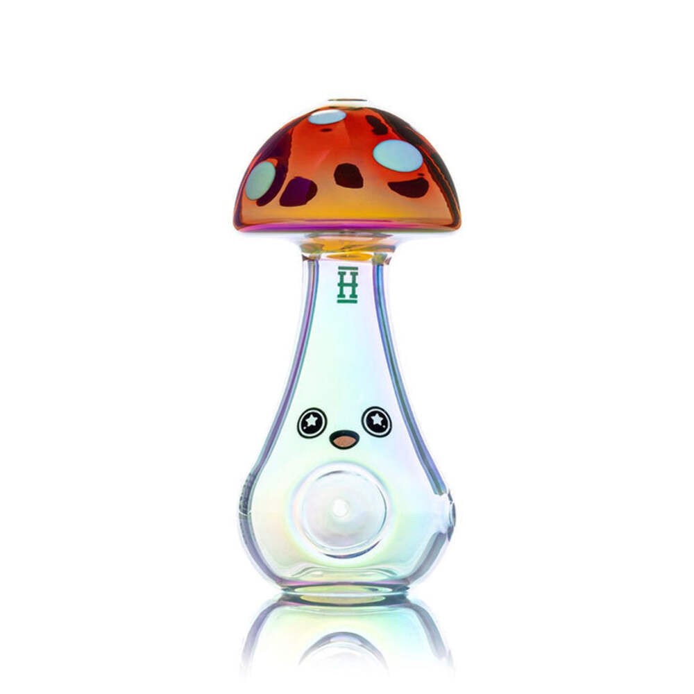 Hemper Trippy Shroom Glass Hand Pipe – 4.5″