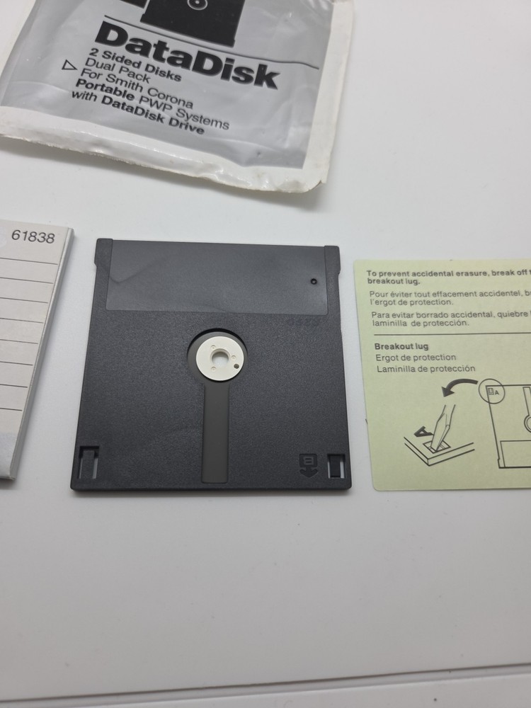 Smith Corona Portable PWP Systems DataDisk