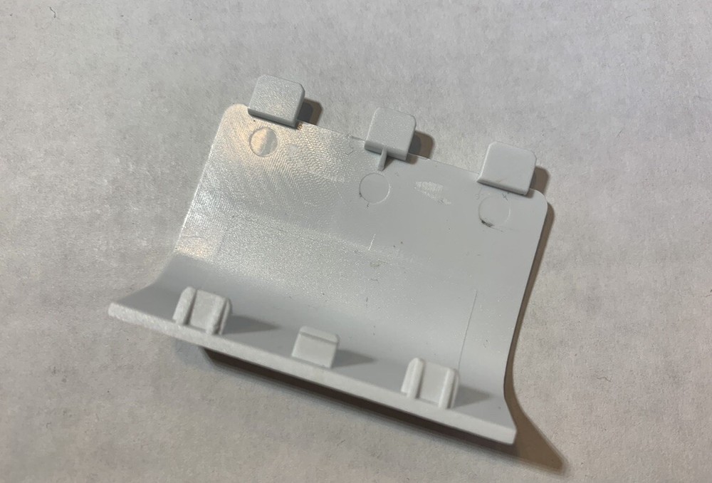 White AA Battery Back Cover Case Xbox One X Recent Model Wireless Controller