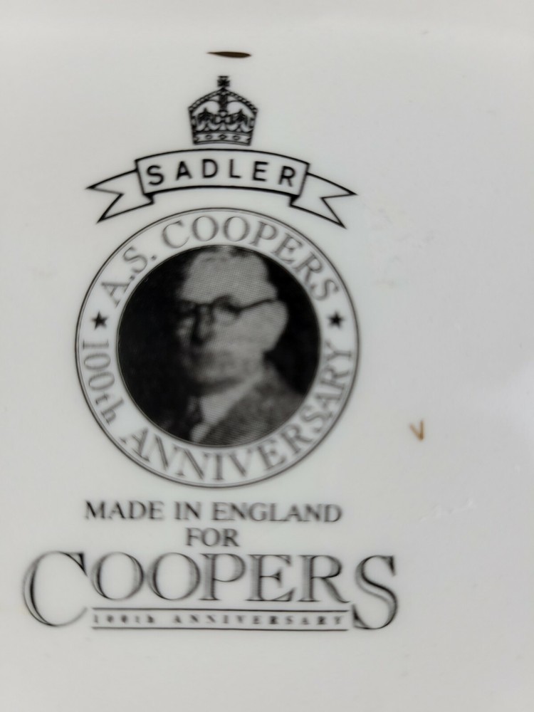 Sadler Cooper Teapot 1897 - 1997