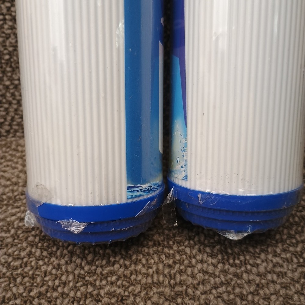 Granular Activated Carbon Filter 9.875 inch x 2.5 inch 2 Pack (READ description)