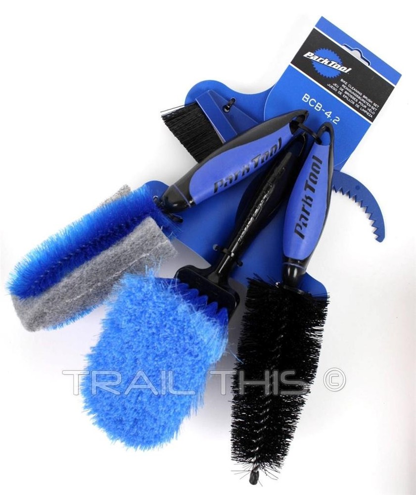 BCB-4.2 Park Tool Brush Set Bike Cleaning Kit Cleans Wheels Cassette 4-Brushes