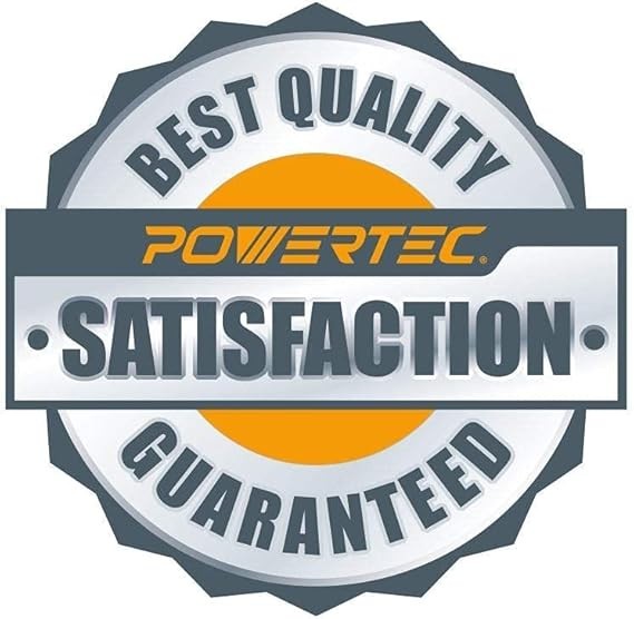POWERTEC Surface Mounted Bed Rail Brackets 4PK, Bed Frame Hardware w/ Mounting S