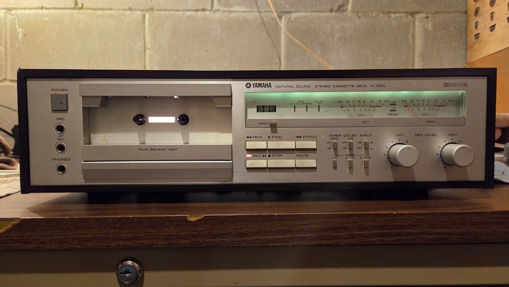 yamaha k-550 cassette deck