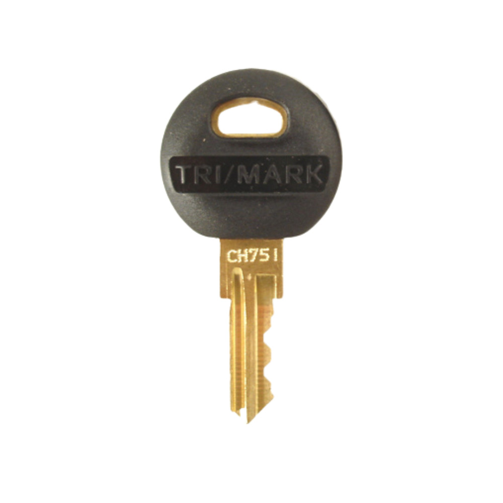 Original Trimark CH751 Key for RV, Trailer, Utility, Cargo compartments