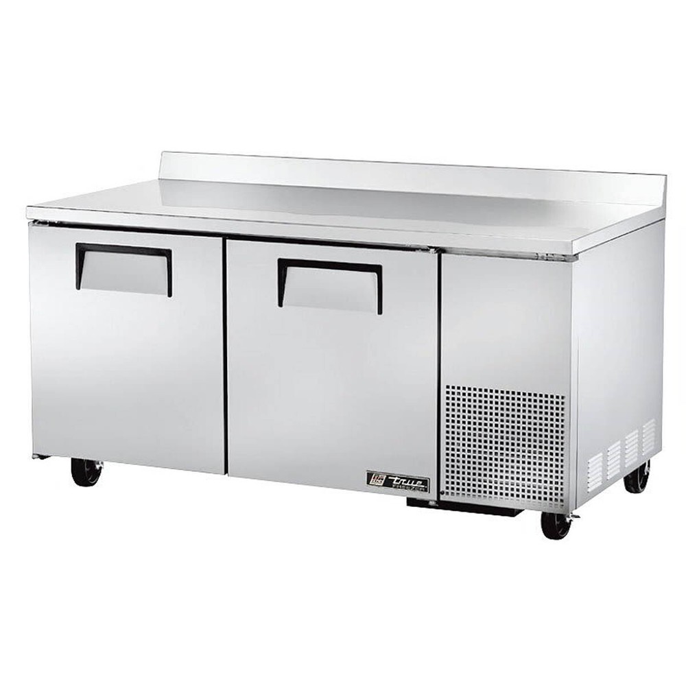 True TWT-67F-HC 67" Two Section Deep Work Top Freezer, 4 Shelves