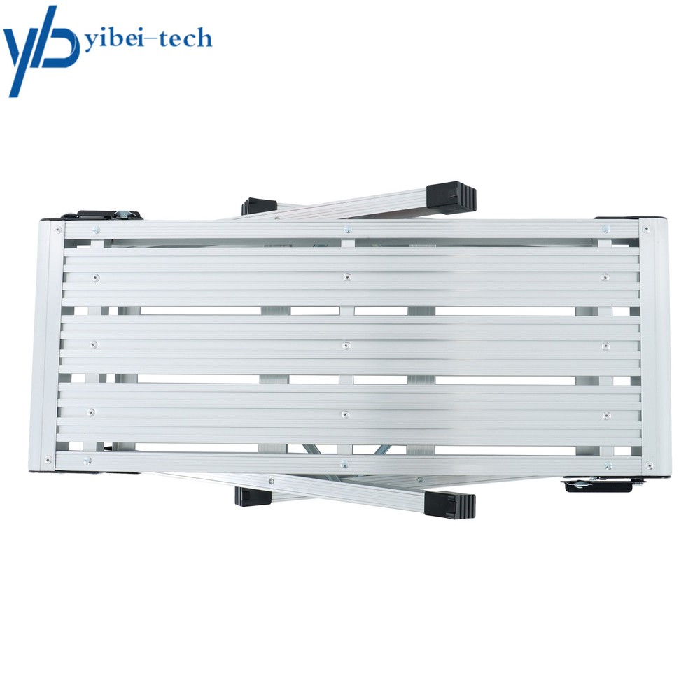 330lbs Aluminum Step Stool Non-slip Folding Work Platform Drywall Ladder