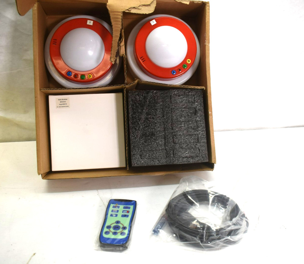 Venue Trivia 2 Button Buzzer Set with Receiver and Host Remote Control