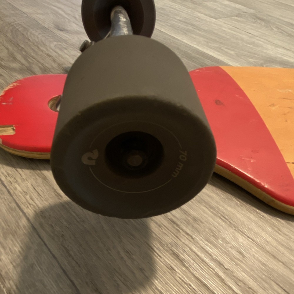 Retrospec Bamboo Longboard With Rubber Wheels