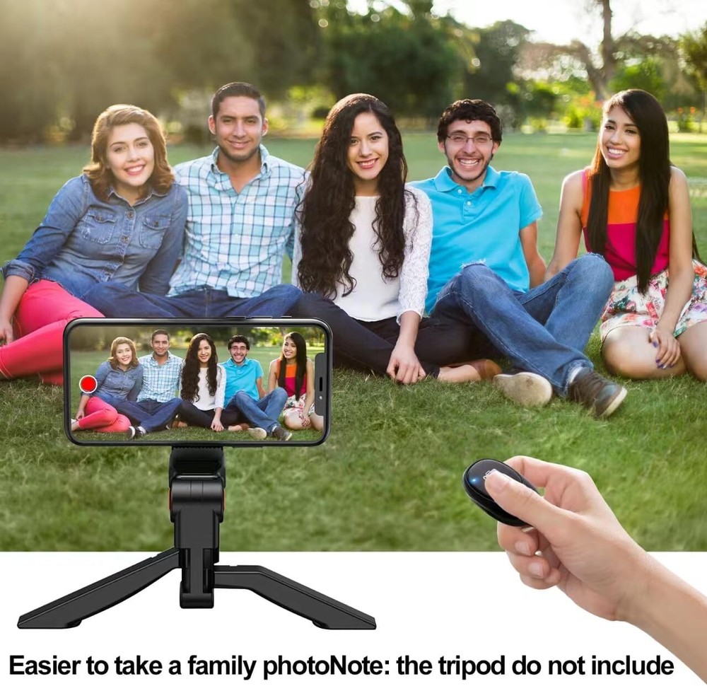 3 Pcs Camera Shutter Wireless Bluetooth Remote Control for Android Apple iPhone