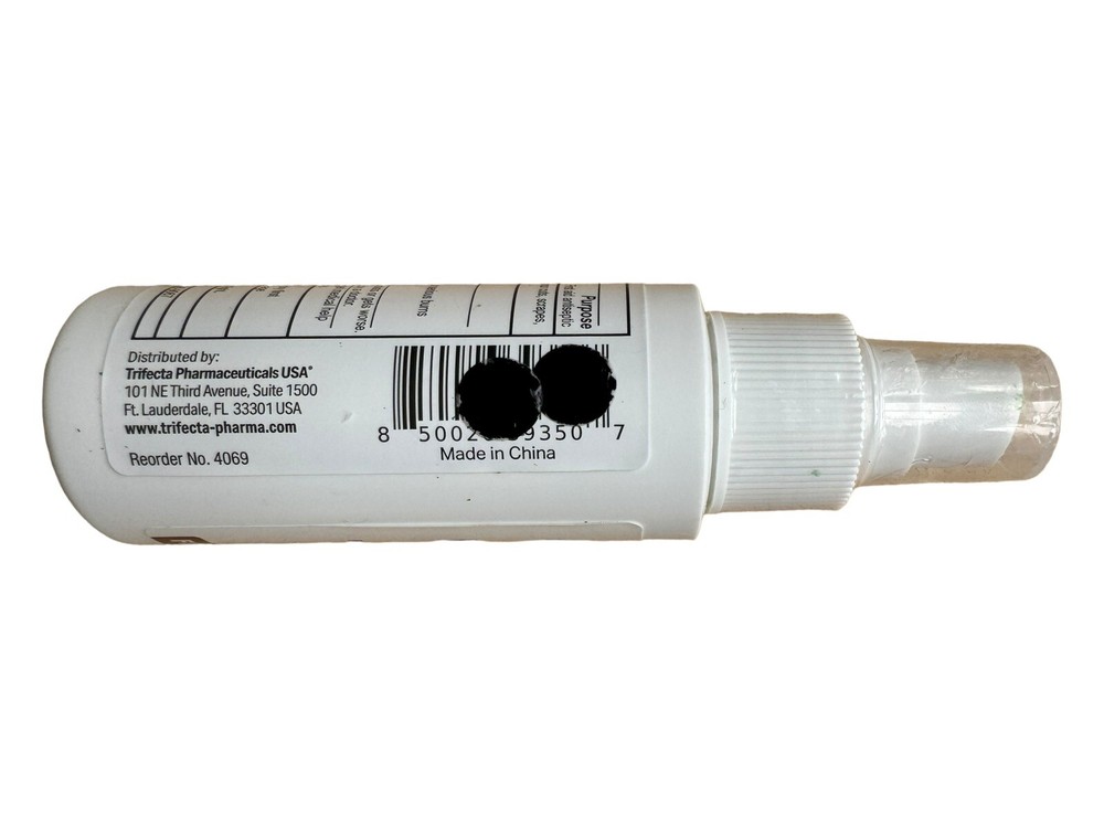 3% Hydrogen Peroxide First Aid Antiseptic Spray - 2 oz - Globe - Ex: 6/26