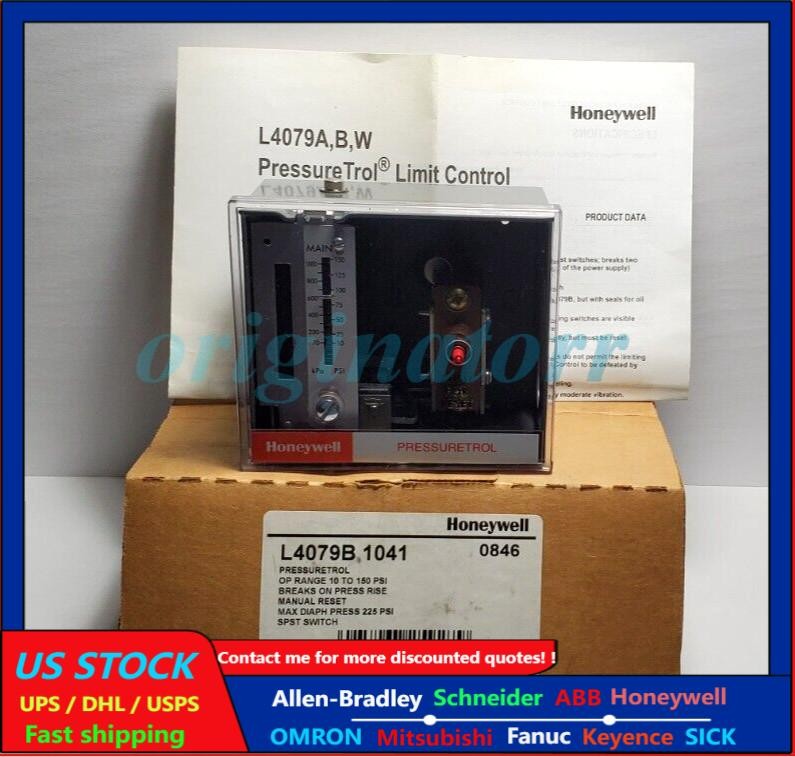 1PC New Honeywell L4079B1041 Pressure Switch Fast Shipping