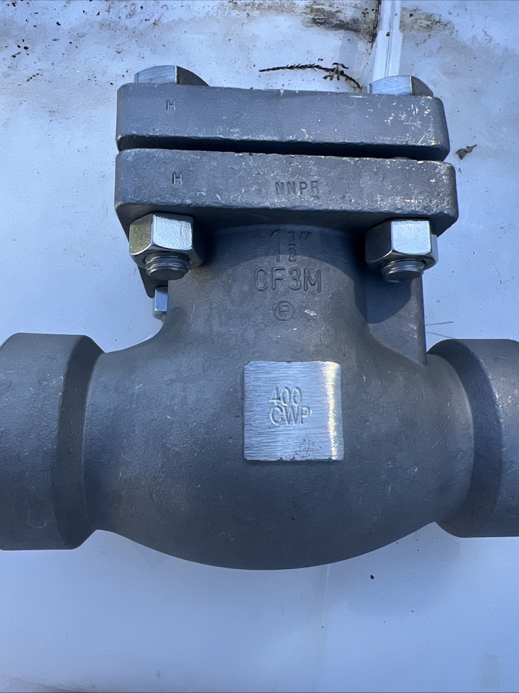 GODDARD 1-1/2” Check Valve CF3M