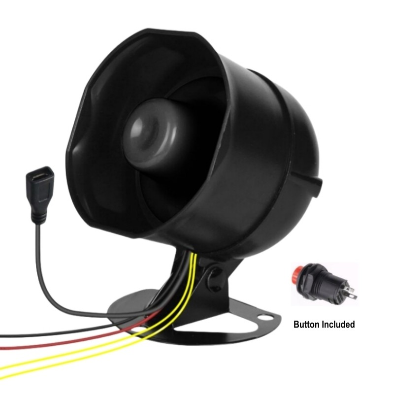 [ Flyron FN-A501B ] Programmable MP3 Musical Car Horn